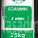 Шпатлевка фасад финишная Scanmix S (белая) (усиленая фиброволокном), 20 кг.