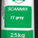Шпатлевка фасадная старт Scanmix ТТ (серая) (с фиброволокном), 25 кг.